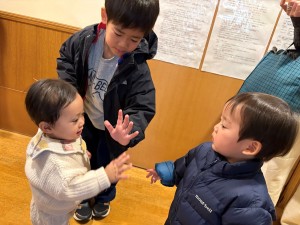 お食事会と職員子供のお誕生日会