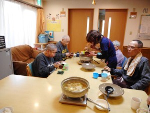 お食事会と職員子供のお誕生日会