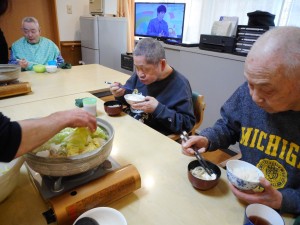 お食事会と職員子供のお誕生日会